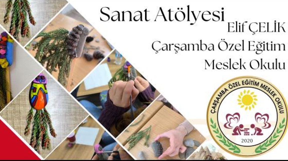 Art In Nature  eTwinning Projesi Sanat Atölyesi Çalışması